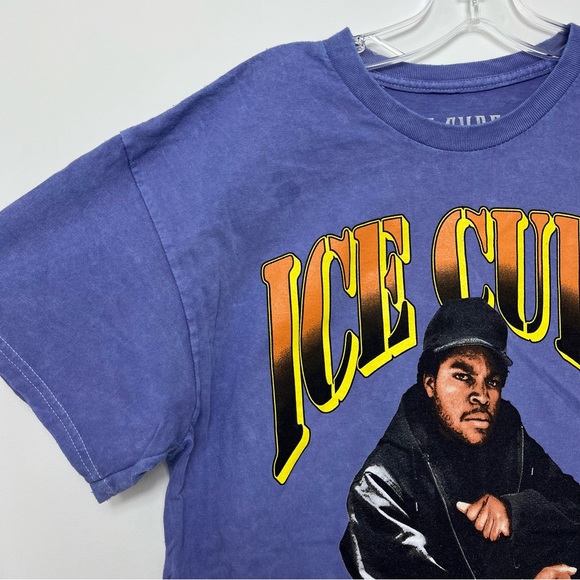 Ice Cube Crewneck Graphic Rap Licensed Tee - Picture 3 of 6
